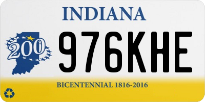 IN license plate 976KHE