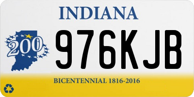 IN license plate 976KJB