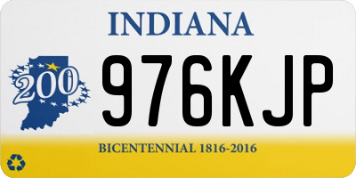 IN license plate 976KJP