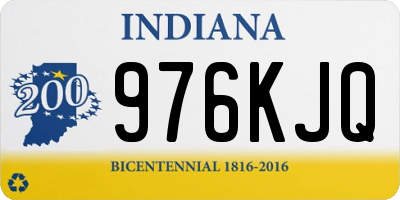 IN license plate 976KJQ
