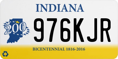 IN license plate 976KJR