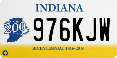 IN license plate 976KJW