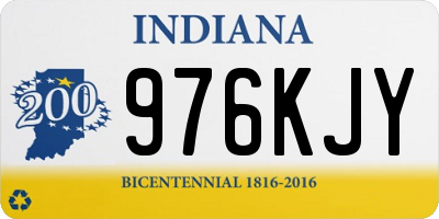 IN license plate 976KJY
