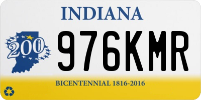 IN license plate 976KMR