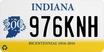 IN license plate 976KNH