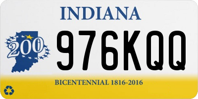 IN license plate 976KQQ