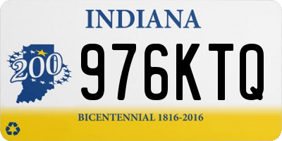 IN license plate 976KTQ