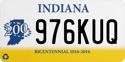 IN license plate 976KUQ