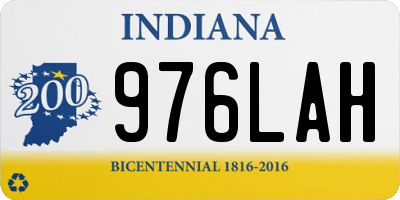 IN license plate 976LAH