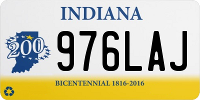 IN license plate 976LAJ
