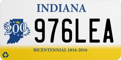 IN license plate 976LEA