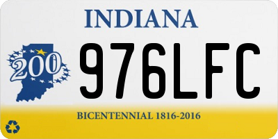 IN license plate 976LFC