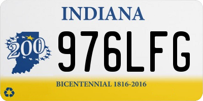 IN license plate 976LFG