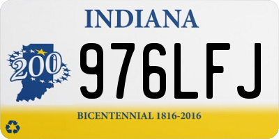 IN license plate 976LFJ