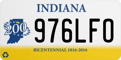 IN license plate 976LFO