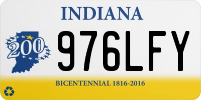 IN license plate 976LFY