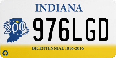 IN license plate 976LGD