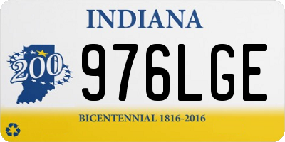 IN license plate 976LGE