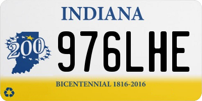 IN license plate 976LHE