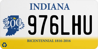 IN license plate 976LHU