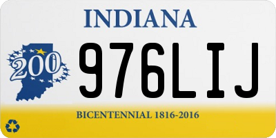 IN license plate 976LIJ