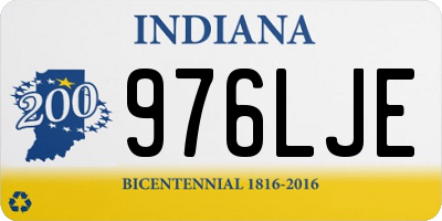 IN license plate 976LJE