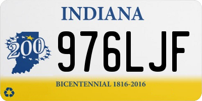 IN license plate 976LJF