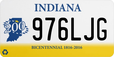 IN license plate 976LJG