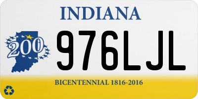 IN license plate 976LJL