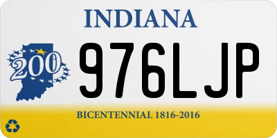 IN license plate 976LJP