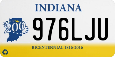 IN license plate 976LJU