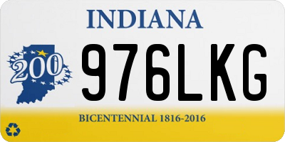 IN license plate 976LKG