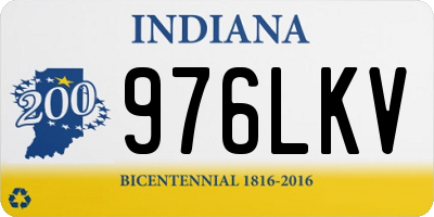IN license plate 976LKV