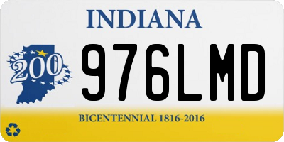 IN license plate 976LMD