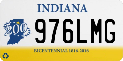 IN license plate 976LMG