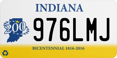 IN license plate 976LMJ