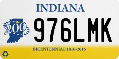 IN license plate 976LMK
