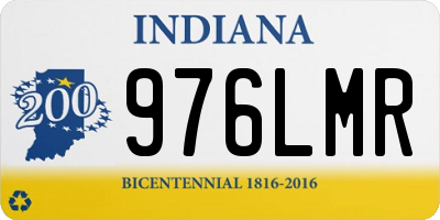IN license plate 976LMR