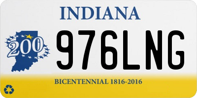 IN license plate 976LNG