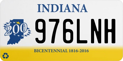 IN license plate 976LNH