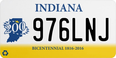 IN license plate 976LNJ