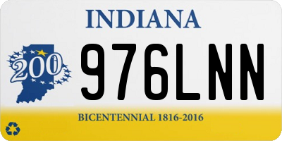 IN license plate 976LNN