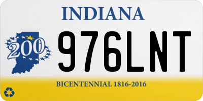 IN license plate 976LNT