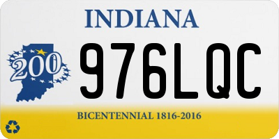 IN license plate 976LQC