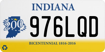 IN license plate 976LQD
