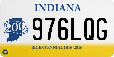 IN license plate 976LQG