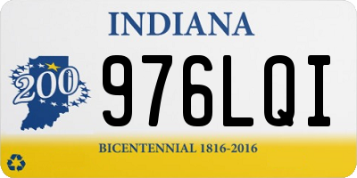 IN license plate 976LQI