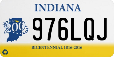 IN license plate 976LQJ