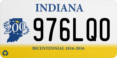 IN license plate 976LQO