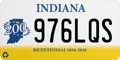 IN license plate 976LQS
